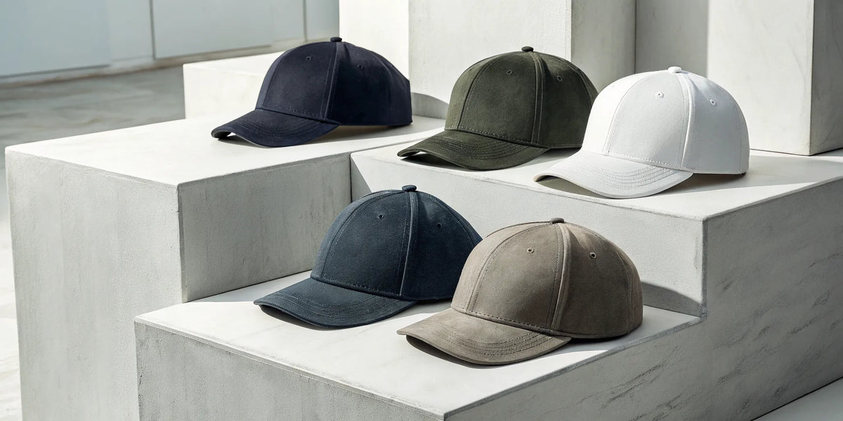 A colorful collection of Beisbol 31 lifestyle hats.