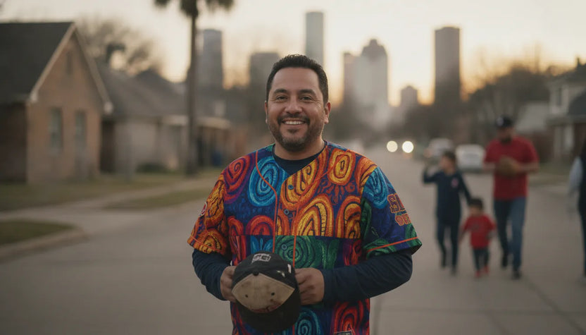 Mexican baseball jersey style for Houston fans