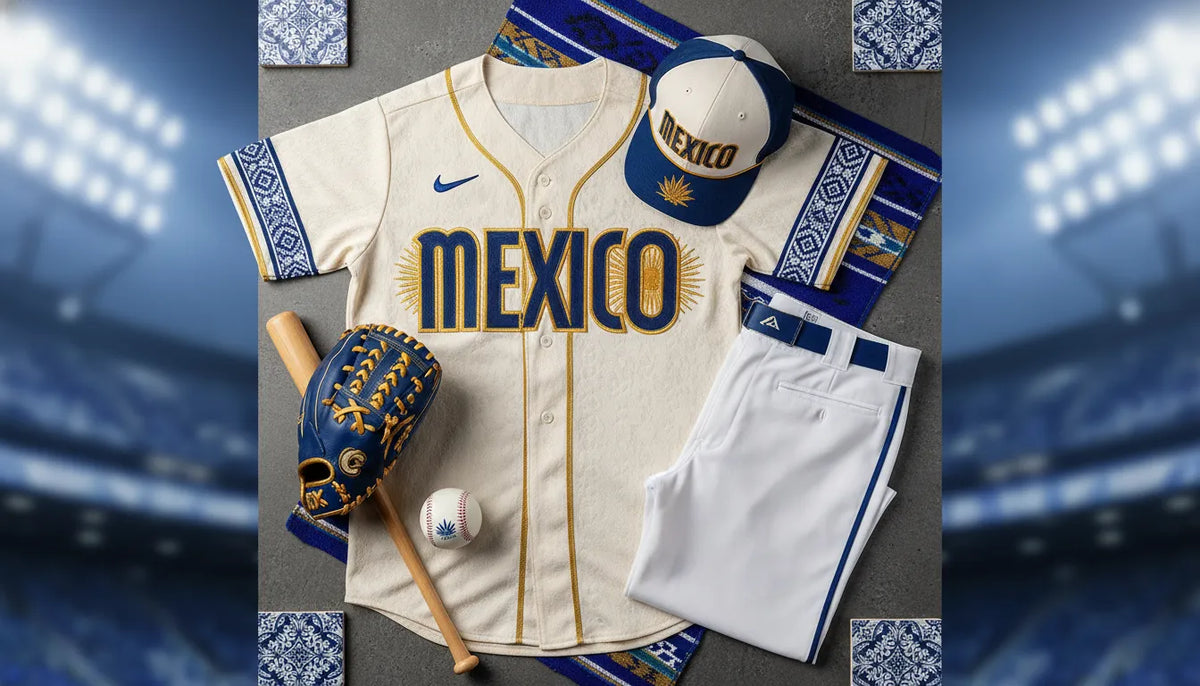 Charros de Jalisco jersey style guide with Jalisco-inspired colors