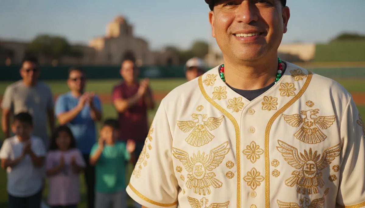 Camisola de beisbol Chihuahua Dorada en San Antonio