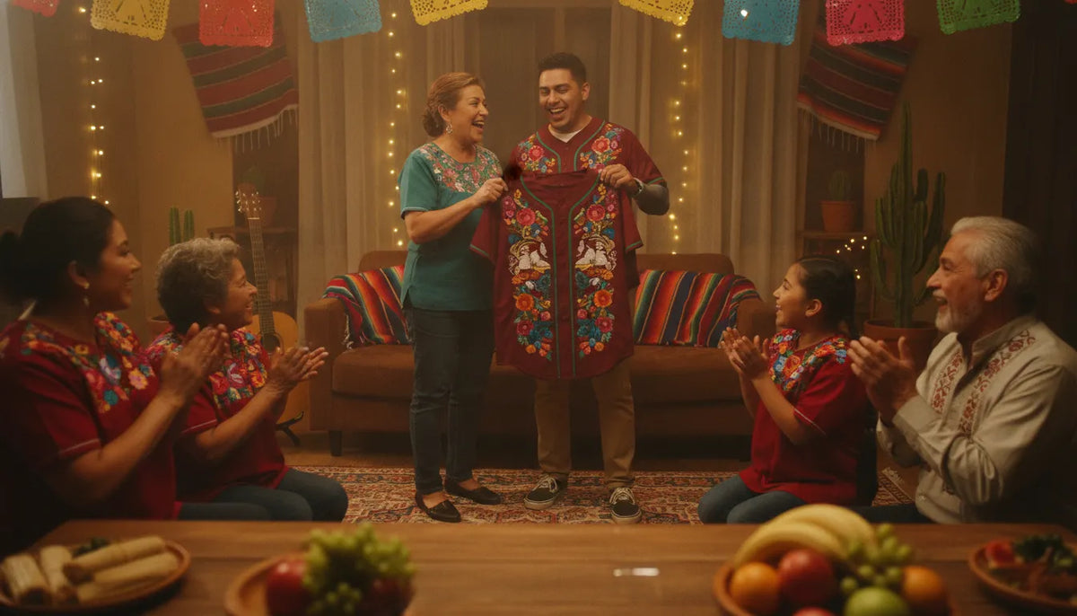 Mexican baseball jersey gift guide featuring state pride designs