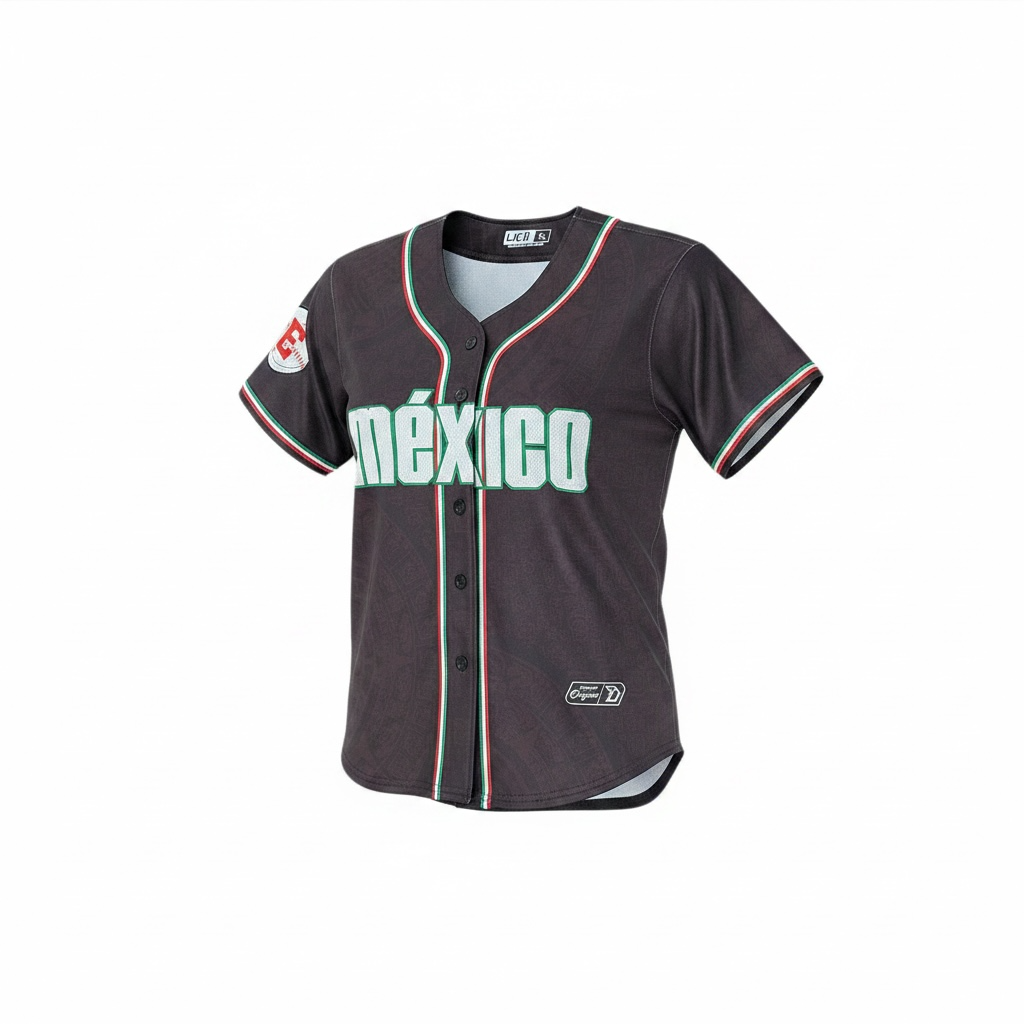 Burgundy Mexico Jersey